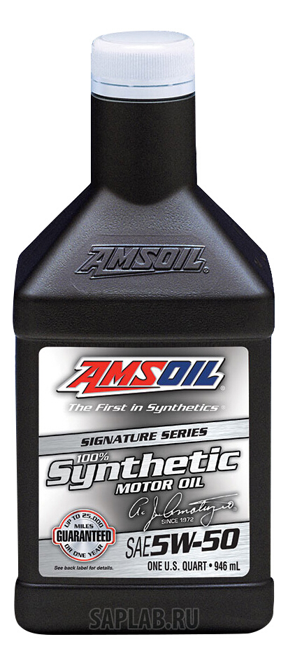 Купить AMSOIL AMRQT Моторное масло Amsoil Signature Series 5W-50 0,946л