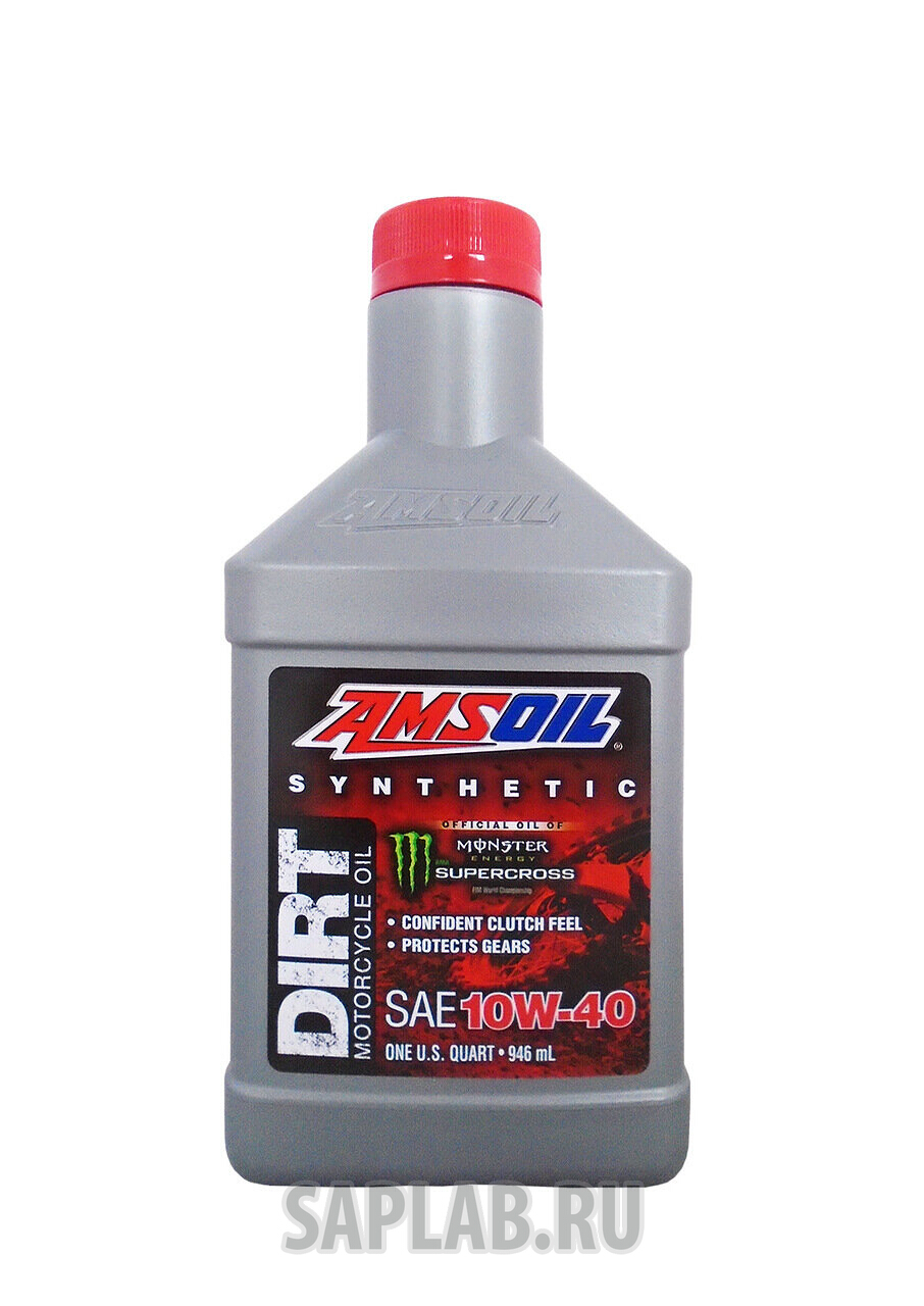 Купить AMSOIL DB40QT Моторное масло Amsoil Dirt Motorcycle 10W-40 0,946л