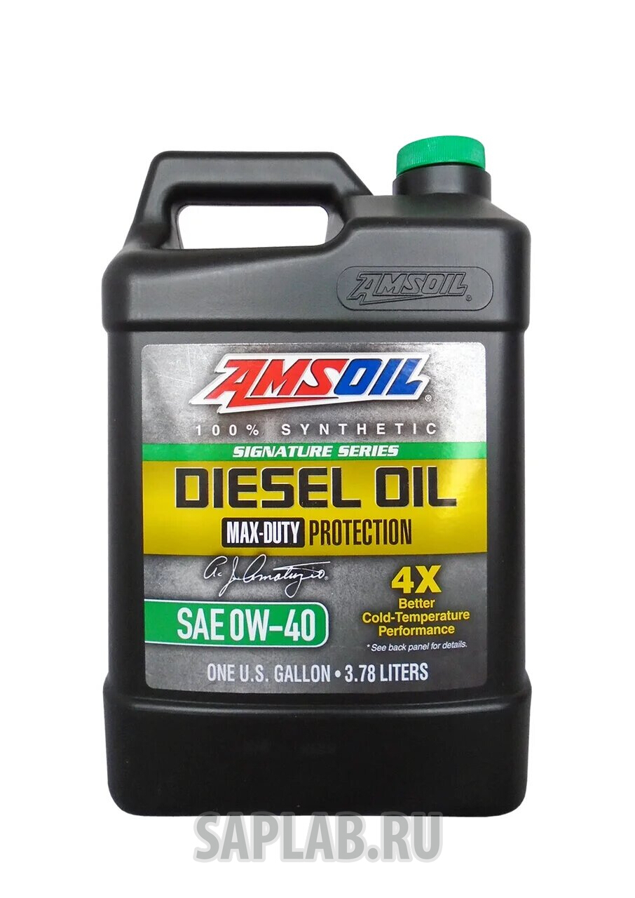 Купить AMSOIL DZF1G Моторное масло Amsoil Max-Duty SAE 0W-40 3,78л