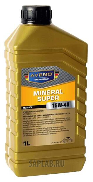 Купить AVENO 3011003020 Моторное масло Aveno Mineral Super 15W-40 20л