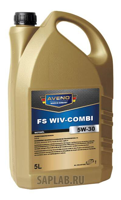 Купить AVENO 3011507005 Моторное масло Aveno FS WIV-Combi 5W-30 5л