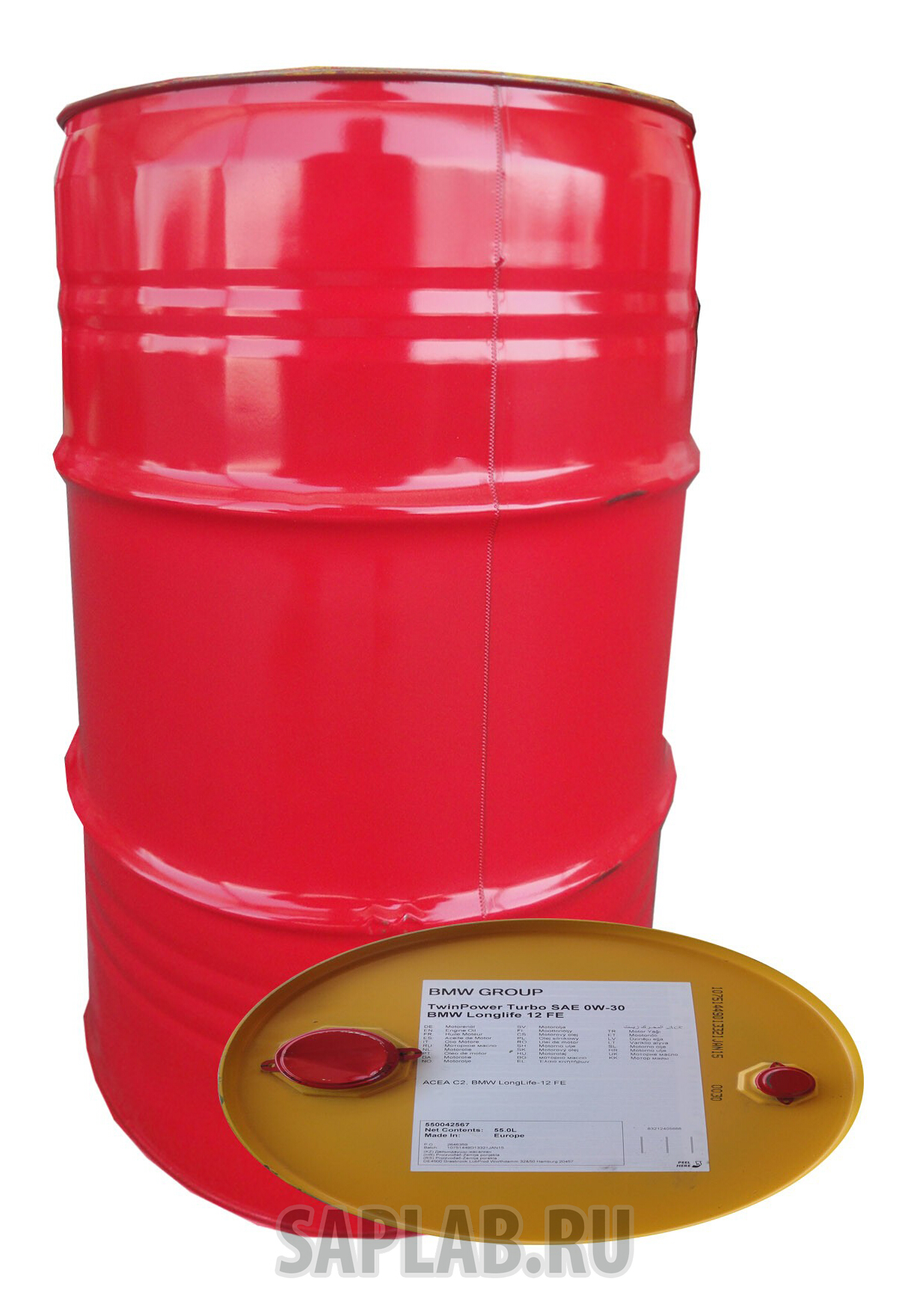 Купить BMW 83212405666 Моторное масло BMW TwinPower Turbo Longlife-12 FE 0W-30 55л