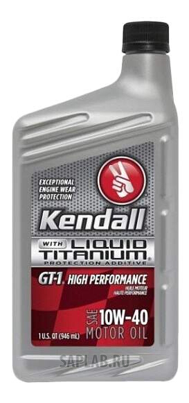 Купить KENDALL 75731072633 Моторное масло Kendall GT-1 High Performance 10W-40 3,780л
