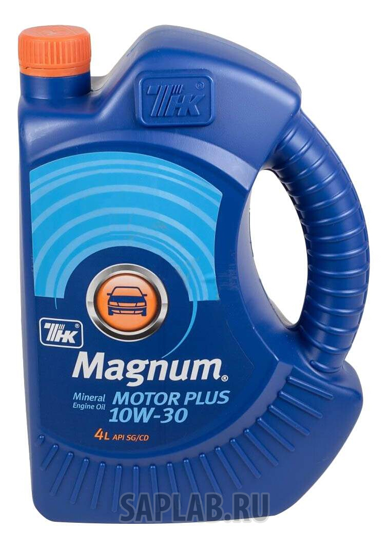 Купить РОСНЕФТЬ 40614242 Моторное масло Роснефть ТНК Magnum Motor Plus 10W-30 4л