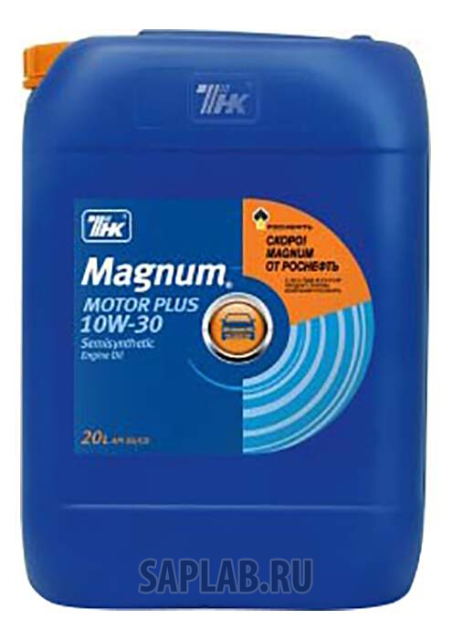 Купить РОСНЕФТЬ 40614260 Моторное масло Роснефть ТНК Magnum Motor Plus 10W-30 20л