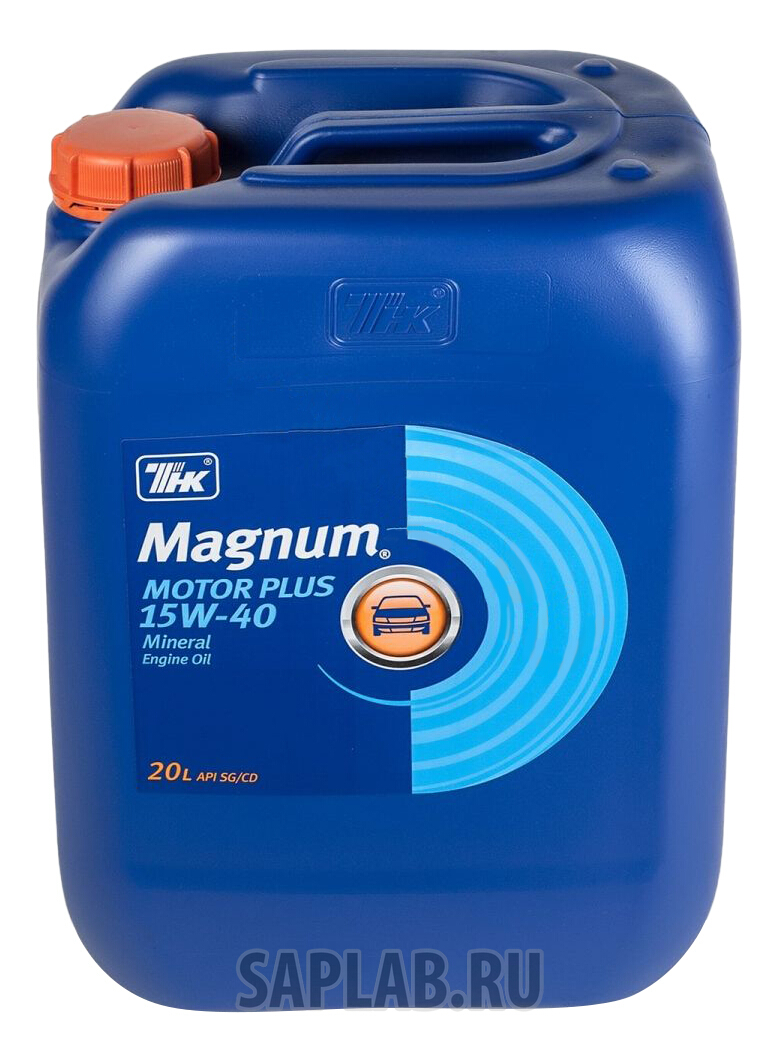 Купить РОСНЕФТЬ 40614460 Моторное масло Роснефть ТНК Magnum Motor Plus 15W-40 20л