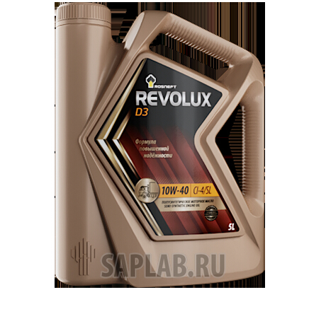 Купить РОСНЕФТЬ 40620750 Моторное масло Роснефть Revolux D3 10W-40 5л