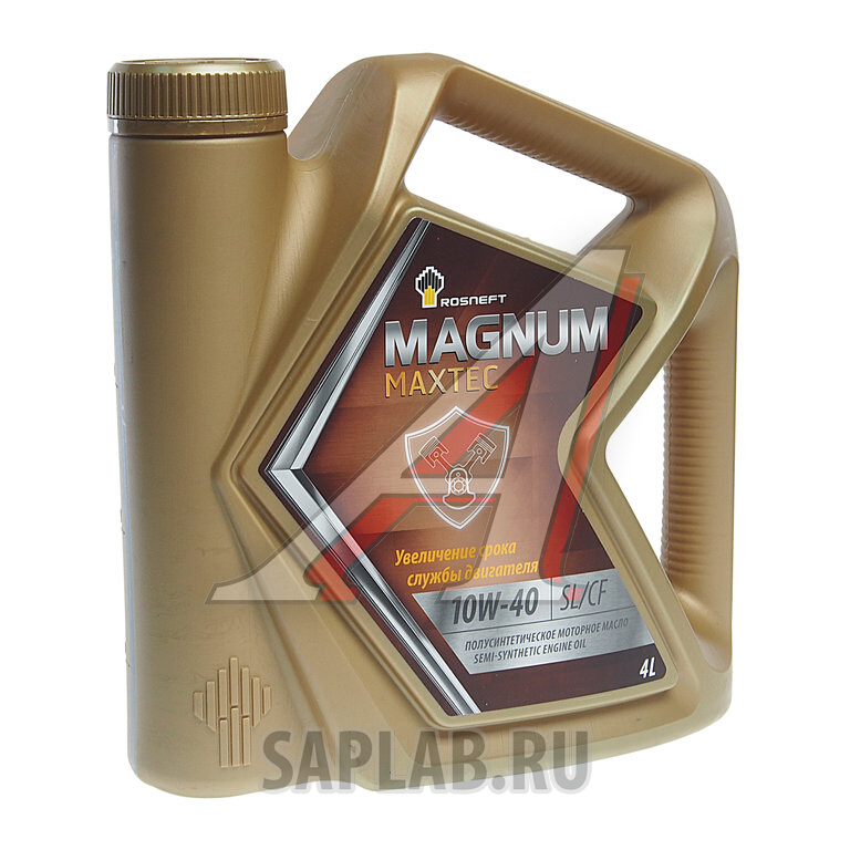 Купить РОСНЕФТЬ 40814742 Моторное масло Роснефть Magnum Maxtec 10W-40 4л