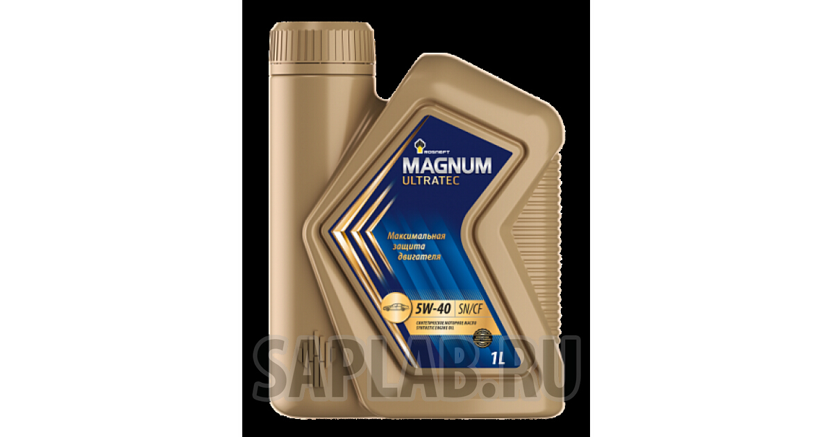 Купить РОСНЕФТЬ 40815432 Моторное масло Роснефть Magnum Ultratec 5W-40 1л