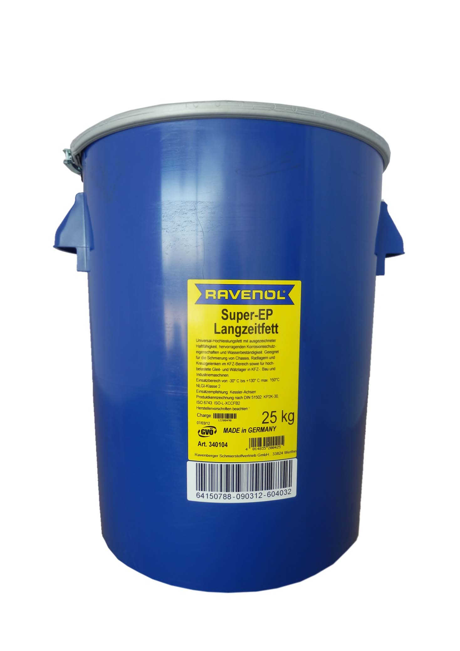 Купить Ravenol 4014835200425 Смазка универсальная Super-EP-Langzeitfett