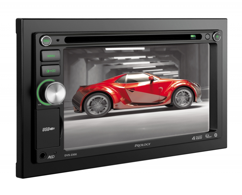 Купить Prology DVS2300 DVD/CD/MP3-ресиверы 2 DIN