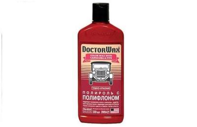 Купить Doctorwax DW8425 Цветная полироль с полифлоном. Темно-красная